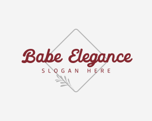 Elegant Retro Brand logo design