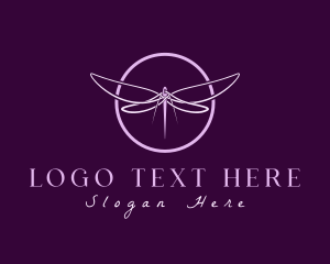 Needle Thread Dragonfly logo