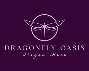 Needle Thread Dragonfly logo