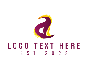 Advertising Creative Letter A  logo