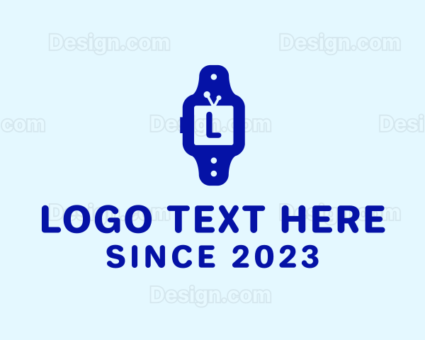 Digital Smart Watch Logo