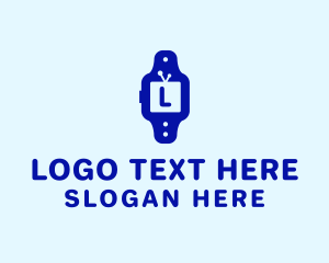 Digital Smart Watch Logo