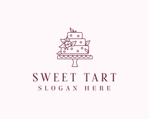 Floral Cake Patisserie logo design