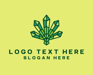 Gemstone Marijuana Weed logo