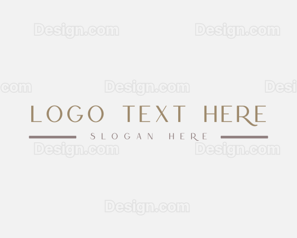 Elegant Simple Business Logo