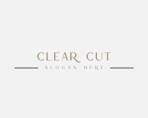 Elegant Simple Business logo design