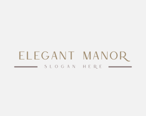 Elegant Simple Business logo design