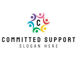 Community Group Foundation logo design