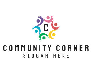 Community Group Foundation logo design