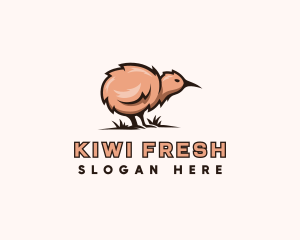 Animal Kiwi Wildlife logo design