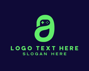 Game Console Letter A logo