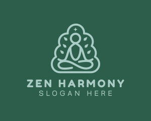 Yoga Zen Relaxation logo design