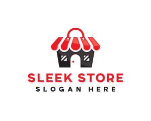 Store Shopping Mart logo design