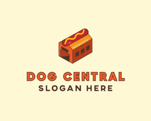 Hot Dog Sausage Factory logo design