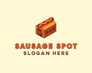 Hot Dog Sausage Factory logo design