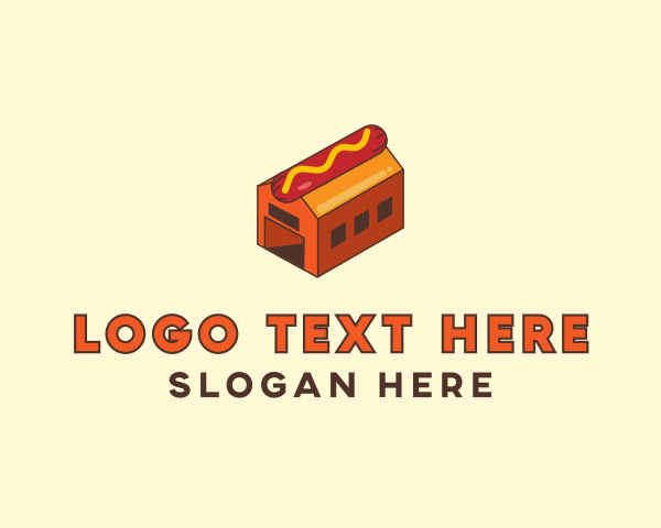 Hot Dog Stall logo example 2