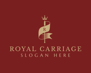 Royal Crown Flag logo design