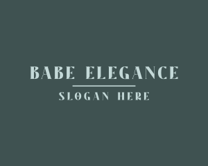 Generic Elegant Business logo design