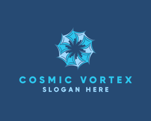Modern Vortex Pattern logo