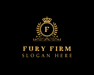 Golden Royal Firm logo design