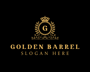 Golden Royal Firm logo design