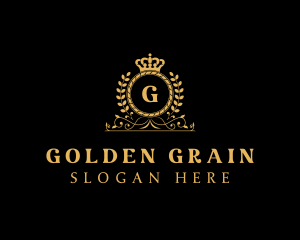 Golden Royal Firm logo design