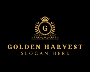 Golden Royal Firm logo design