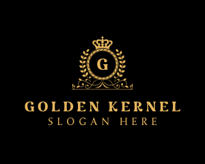 Golden Royal Firm logo design