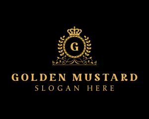 Golden Royal Firm logo design