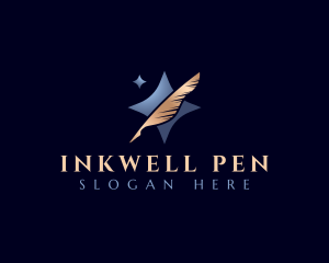 Writing Feather Pen logo