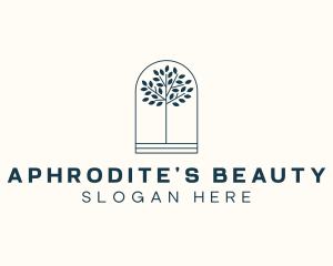 Organic Beauty Tree logo design