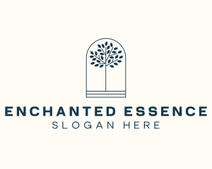 Organic Beauty Tree logo design