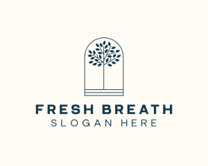 Organic Beauty Tree logo design