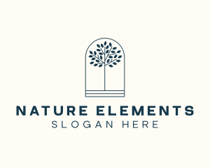 Organic Beauty Tree logo design