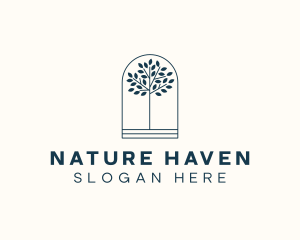 Organic Beauty Tree logo design