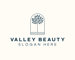 Organic Beauty Tree logo design