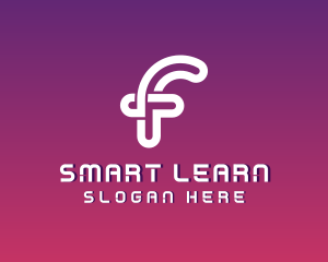 Programming Tech Developer Letter F Logo