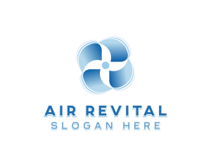 Cool Fan Ventilation logo design