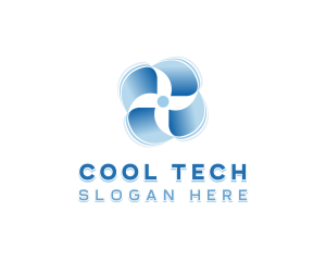 Cool Fan Ventilation logo design