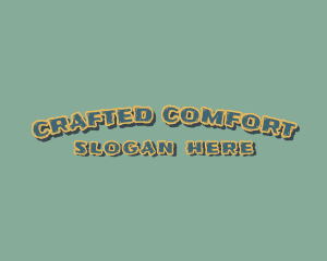 Grunge Texture Craft logo design