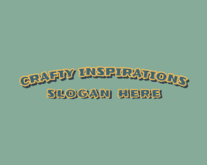 Grunge Texture Craft logo