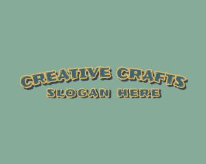 Grunge Texture Craft logo design