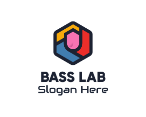 Colorful Hexagon Startup logo design