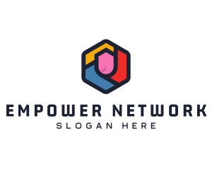 Hexagon Startup Business logo