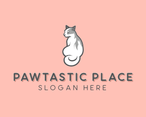 Feline Pet Cat logo