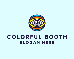 Colorful Eye Optometry logo design