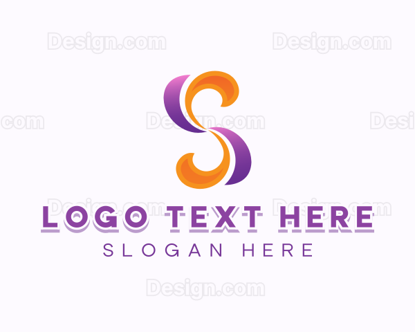 Swirl Media Letter S Logo