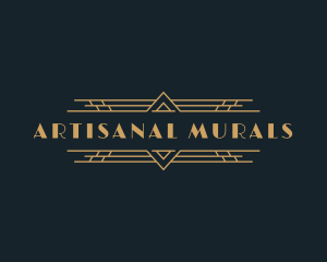 Luxury Art Deco Boutique logo design