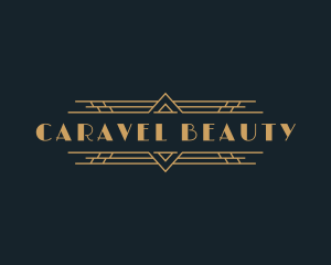 Luxury Art Deco Boutique logo design