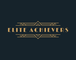 Luxury Art Deco Boutique logo design